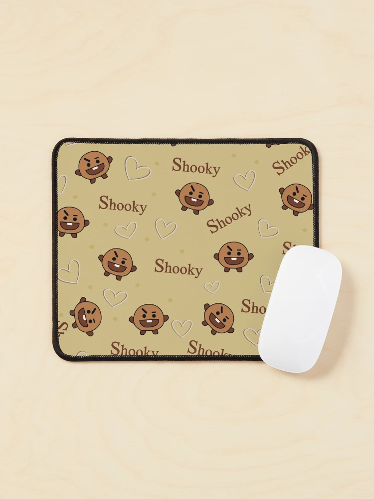 Thumbnail 1 of 5, Mouse Pad, Bt21 "Shooky" Fabric design designed and sold by Nana-sNook.