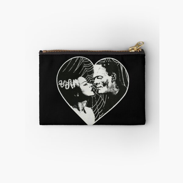 Aperçu de l'œuvre Frankenstein et la mariée Goth Emo Heart créée et vendue par cemetery girl.