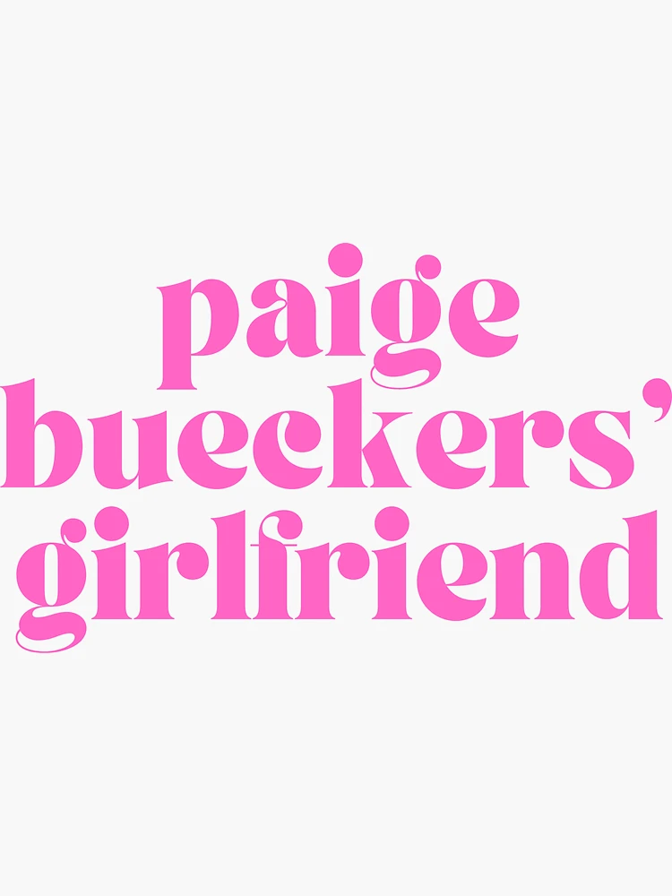 Thumbnail 3 of 3, Sticker, paige bueckers girlfriend designed and sold by munderwood04.