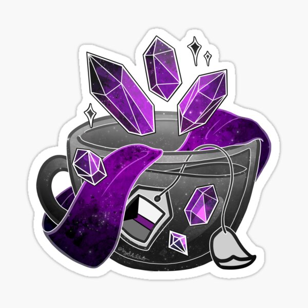 Item preview, Taza de té Pride Flag - Cristal Demisexual designed and sold by heysoleilart.