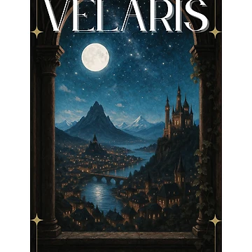 Aperçu de l'œuvre Paysage graphique de Velaris de LinaDesignsLove