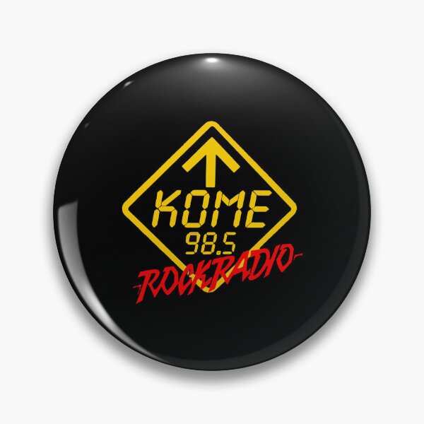 Item preview, Radio de rock KOME 98.5 designed and sold by retrozest.