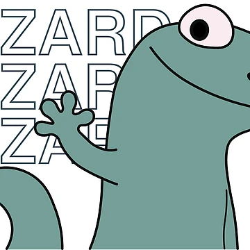 Artwork thumbnail, Lizard Lizard Lizard Meme by Asutip