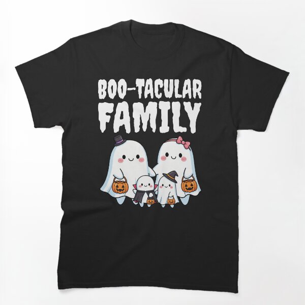 Aperçu de l'œuvre FAMILLE BOO-TACULAR - HALLOWEEN FANTÔME créée et vendue par KEF Custom.