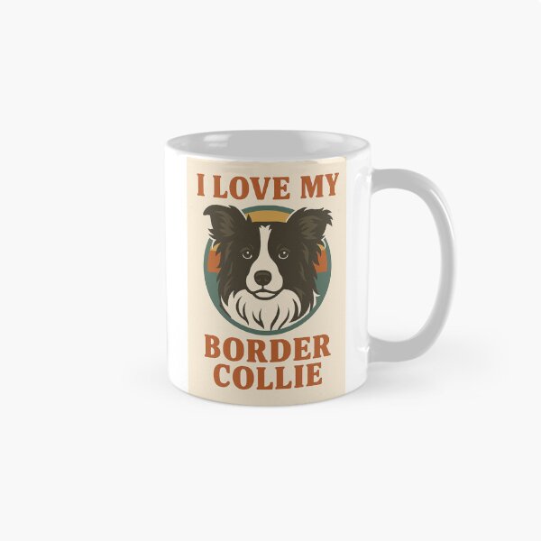 Artikelvorschau, Border Collie entworfen und verkauft von TheWonkyEaselCo.