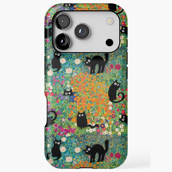 Artikelvorschau, Klimts schrullige Katzen entworfen und verkauft von QuirkyCatz.