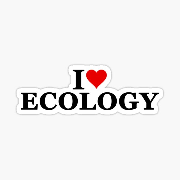 Aperçu de l'œuvre J'aime l'écologie créée et vendue par Easy-Teezy.