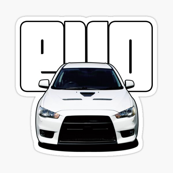 Artikelvorschau, Mitsubishi Lancer Evo Design entworfen und verkauft von Coops Clothing.