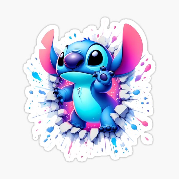 Artikelvorschau, Stitch durchbricht die Mauer entworfen und verkauft von frosticakes.