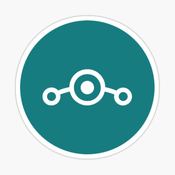 Item preview, Pegatina de LineageOS designed and sold by nuneshop.