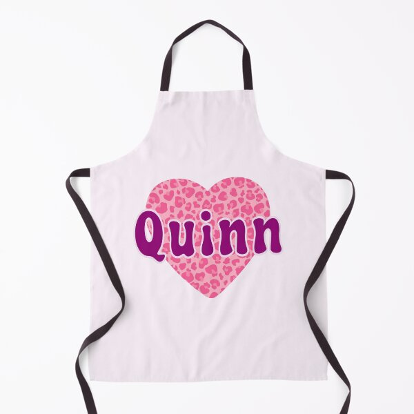 Aperçu de l'œuvre Nom de Quinn : cœur léopard rose créée et vendue par Jeallan Designs.
