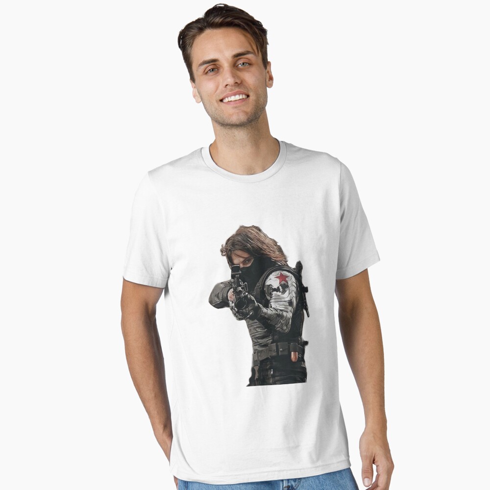 Vista previa del artículo con la obra «Camiseta esencial», diseñado y vendido por jeongogh.