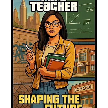 Artwork thumbnail, Teacher Life – Education & Inspiration Illustration by shellymope