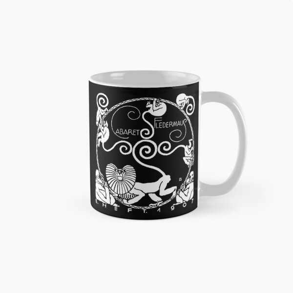 Artikelvorschau, Kabarett Fledermaus 1907 Moriz Jung Art Deco Secessionist Wien entworfen und verkauft von Pixelchicken.