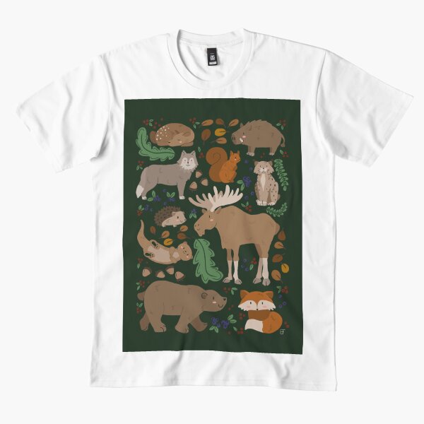 Item preview, Vida silvestre del bosque designed and sold by Nesslan.