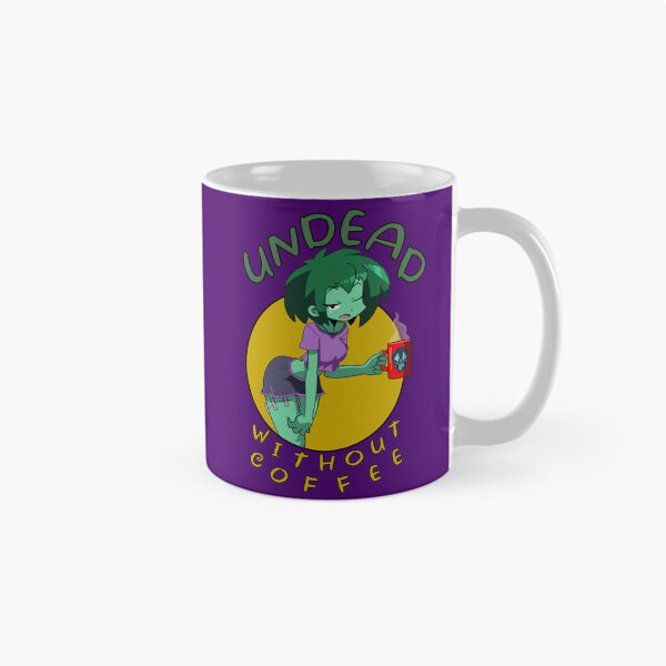 Aperçu de l'œuvre Mort-vivant sans café créée et vendue par Pherf-the-Clown.