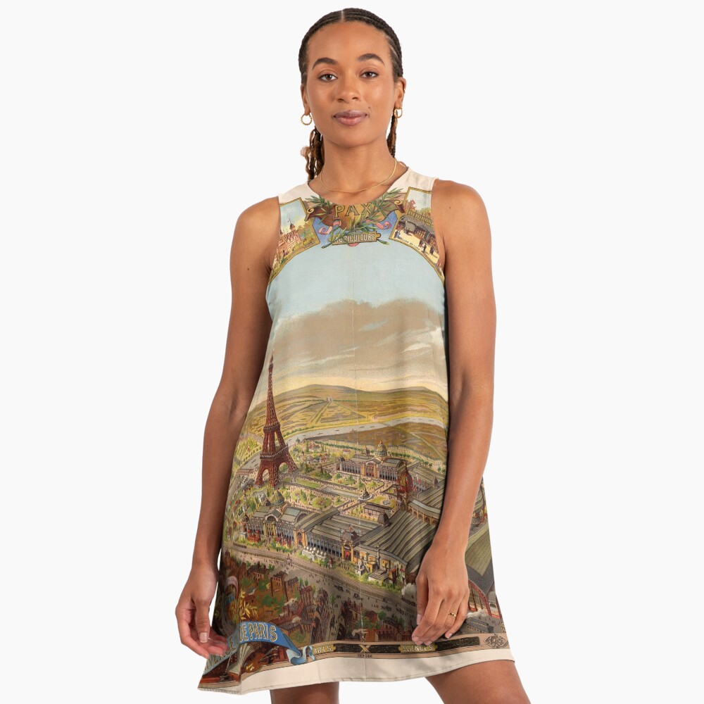 Vista previa del artículo con la obra «Vestido acampanado», diseñado y vendido por dead82.