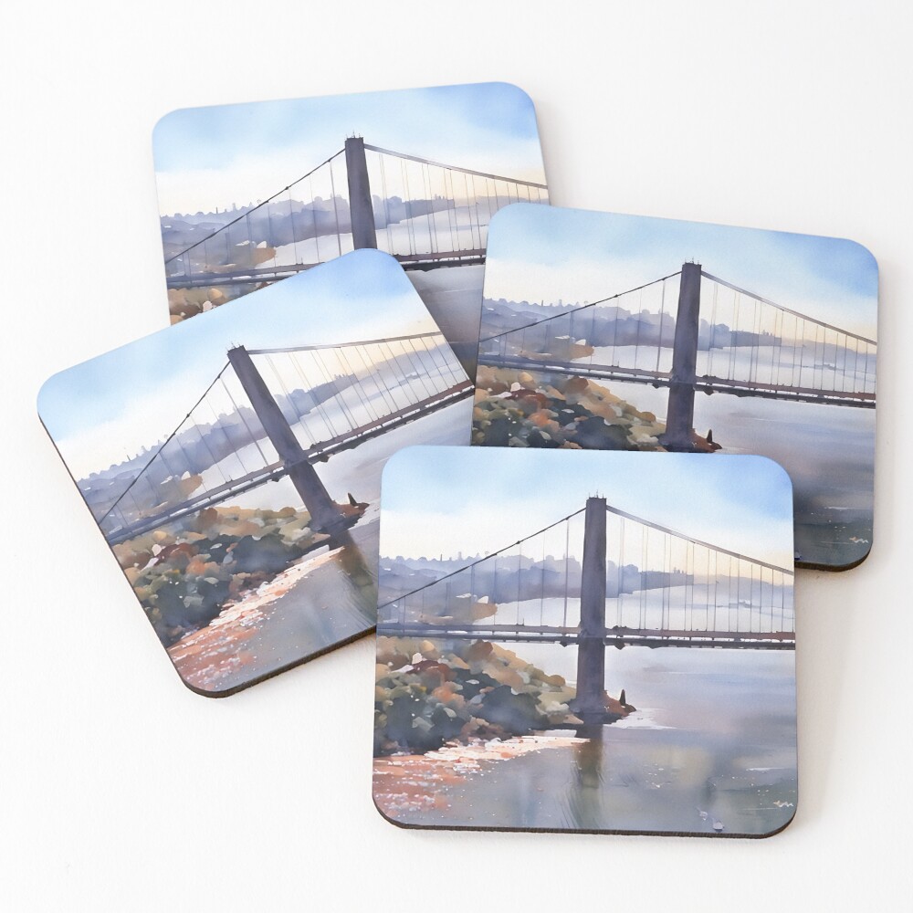 Item preview, Coasters (Set of 4) designed and sold by RCWatercolours.