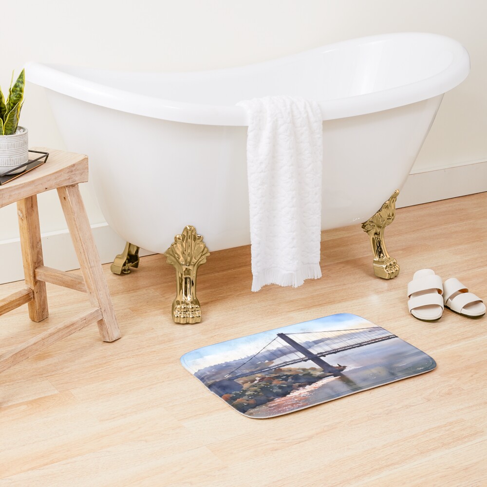 Item preview, Bath Mat designed and sold by RCWatercolours.