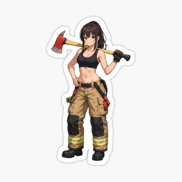 Item preview, Chica bombero designed and sold by RAWLIFEGRAPHIC.