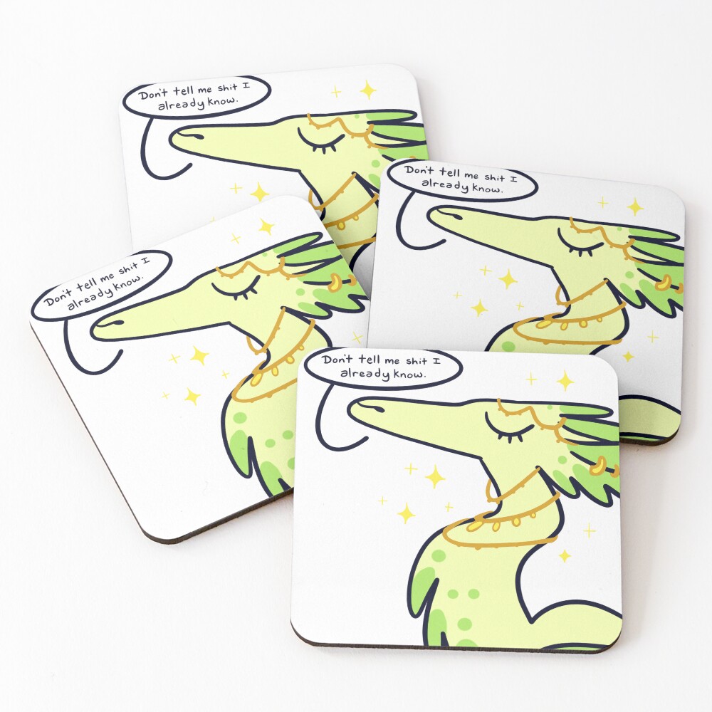 Item preview, Coasters (Set of 4) designed and sold by PomegranateParade.