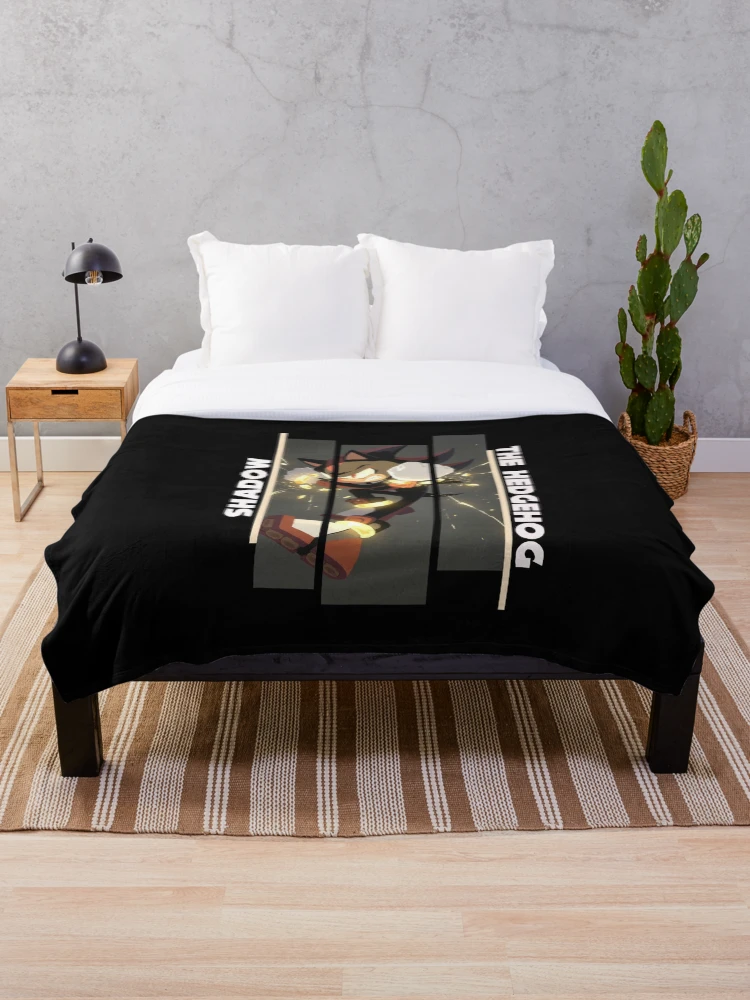 Thumbnail 1 of 6, Throw Blanket, Shadow The Hedgehog designed and sold by Jackson-sa.