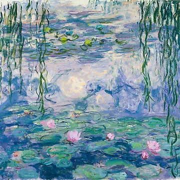 Vorschaubild zum Design Seerosen Claude Monet Bildende Kunst von Vicky Brago-Mitchell®