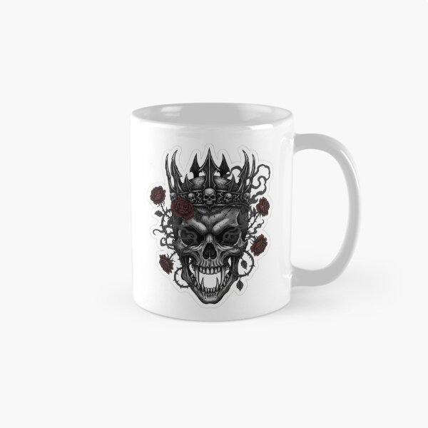 Item preview, Gothic Skull King with Roses Design designed and sold by PrintBreeze.