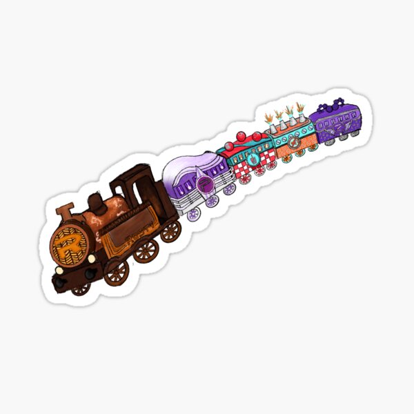 Item preview, Arte del tren de Rusty y Coaches inspirado en Starlight Express designed and sold by theflorianrey.