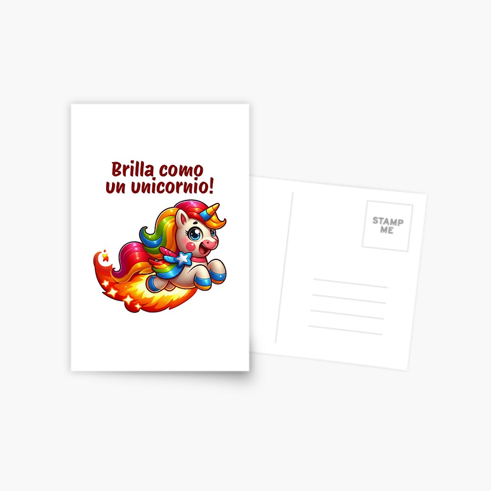 Vista previa del artículo con la obra «Postal», diseñado y vendido por DibuHumor.