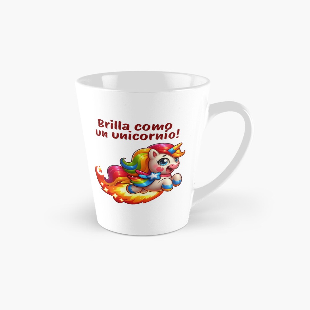 Vista previa del artículo con la obra «Taza cónica», diseñado y vendido por DibuHumor.