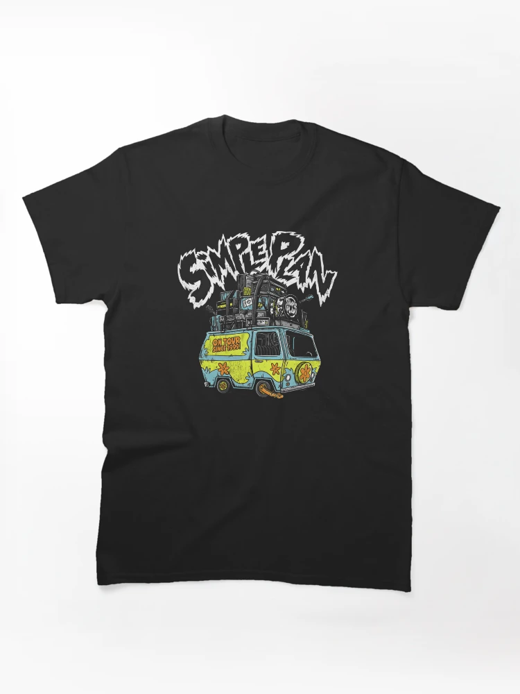 Imagen 1 de 7, Camiseta clásica con la obra Mercancía de Simple Plan, diseñada y vendida por DanoDaManomo.