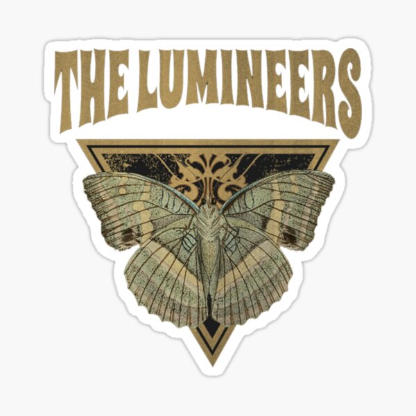 Aperçu de l'œuvre L'emblème papillon vintage Lumineers créée et vendue par Twistedpenda.