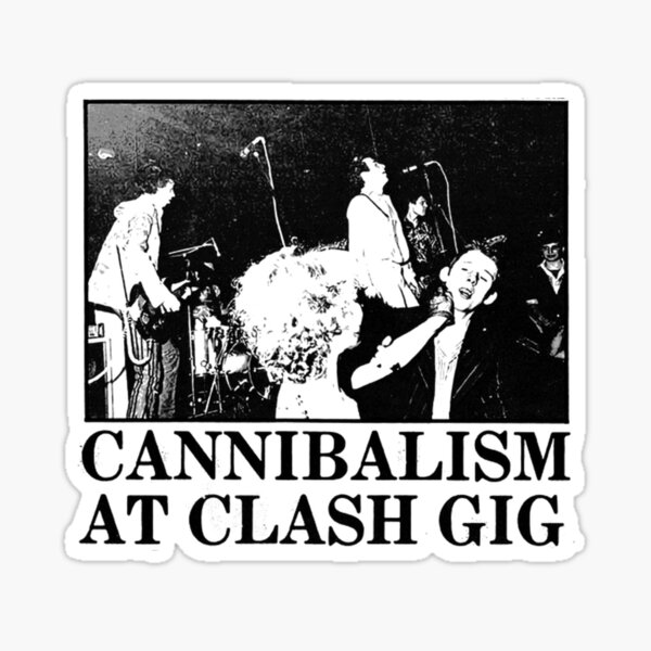 Artikelvorschau, Kannibalismus beim Clash-Konzert entworfen und verkauft von MaxDrekkerr.