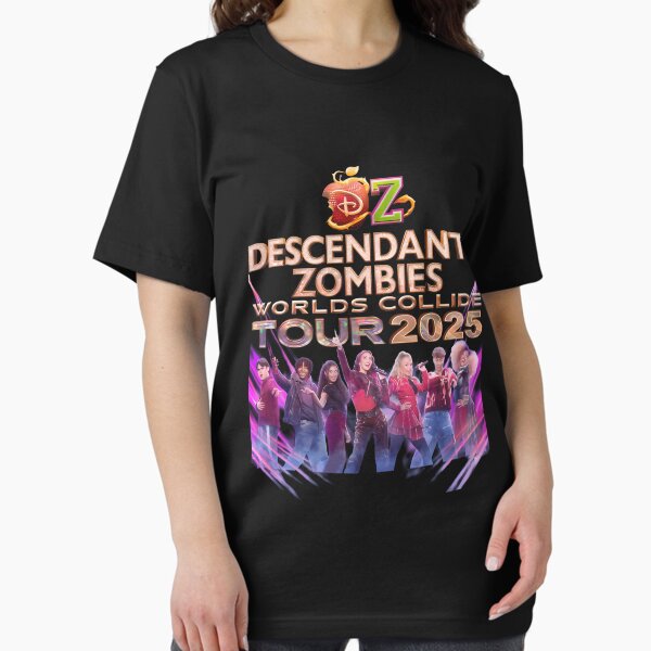 Aperçu de l'œuvre Descendants Zombies Worlds Collide Tour 2025 créée et vendue par ErinFahlgd20.