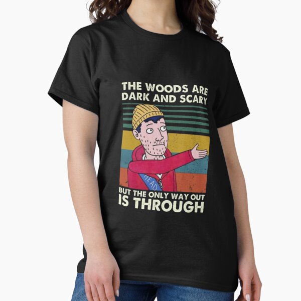 Item preview, Bojack Horseman Los bosques son oscuros y aterradores Vintage designed and sold by HandmadebyWolf.