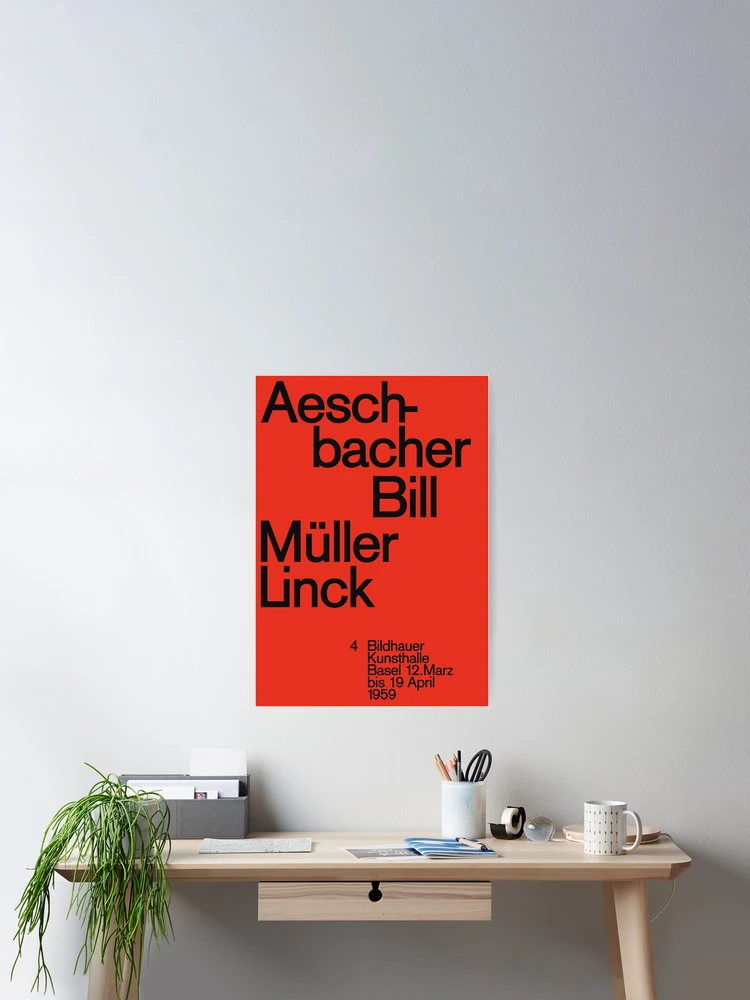 Thumbnail 2 of 3, Poster, Swiss Style#52 designed and sold by process22.