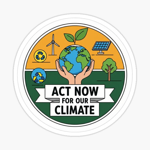 Aperçu de l'œuvre Agissons maintenant pour notre climat créée et vendue par Owcomm.