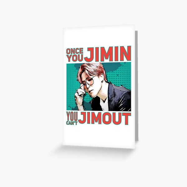 Item preview, Una vez que Jimin BTS Kpop designed and sold by oneyies-elottet.