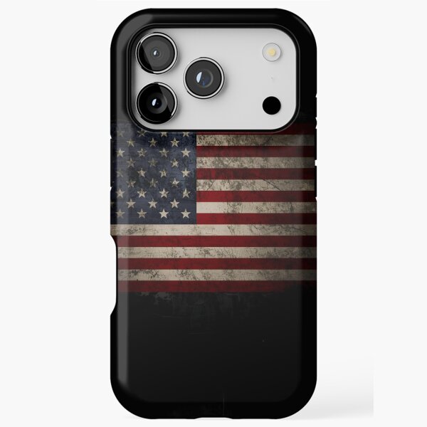 Aperçu de l'œuvre Étui de téléphone aux couleurs des États-Unis créée et vendue par KUSARTS.