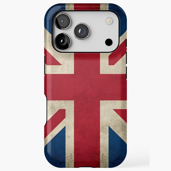 Aperçu de l'œuvre Étui de téléphone couleur britannique créée et vendue par KUSARTS.
