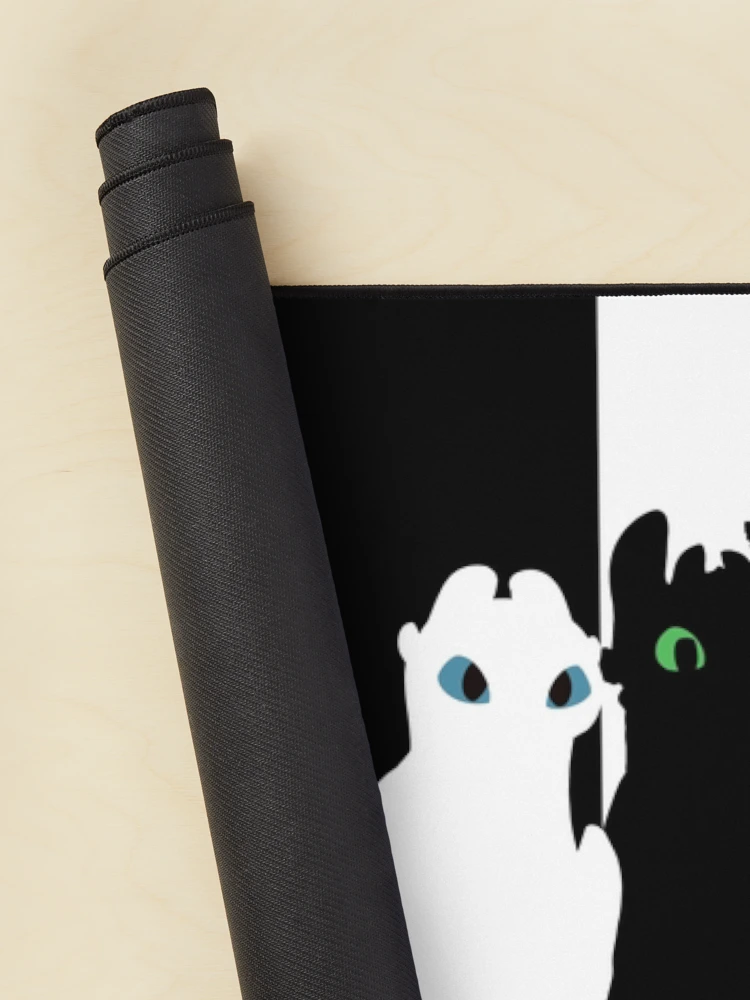 Thumbnail 2 of 5, Mouse Pad, Toothless and his girlfriend designed and sold by goshubh.