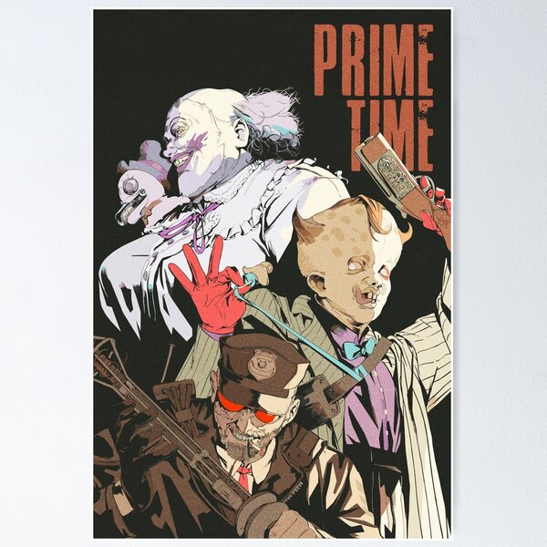Item preview, Las pruebas de Outlast – Póster FanArt "PRIME TIME" (11) designed and sold by PlusminusMedia.