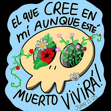 Imagen de la obra El Que Cree En Mi Aunque Est Muerto Vivira de EdificaturasArt