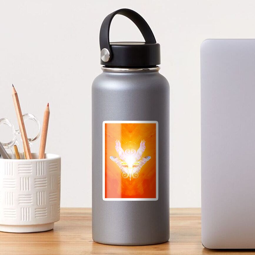 Vista previa del artículo con la obra «Pegatina brillante», diseñado y vendido por Jezhawk.
