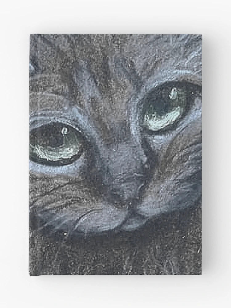 Thumbnail 1 of 3, Journal, Freehand cat portrait designed and sold by SCJota.