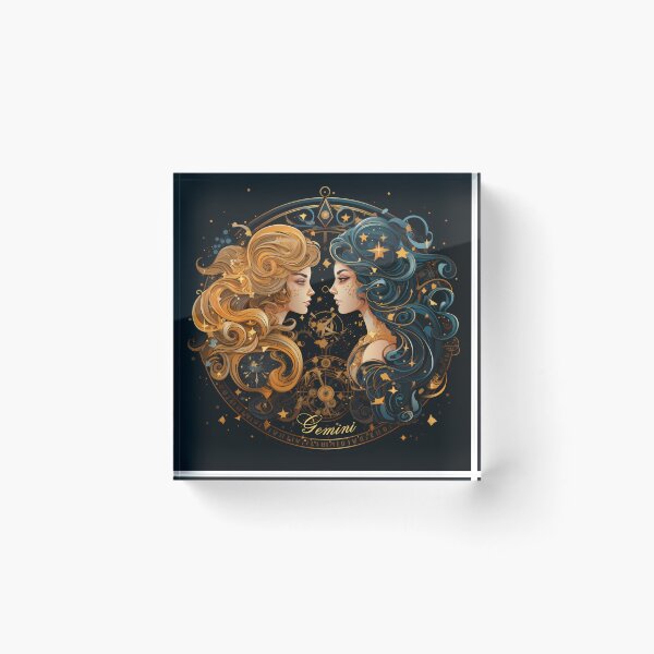 Aperçu de l'œuvre Zodiac Academy - Gémeaux - Adoptez la curiosité - SoberSips créée et vendue par SoberSips.