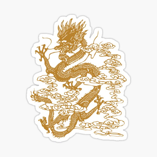 Aperçu de l'œuvre Dragon d'or créée et vendue par Den Alman.