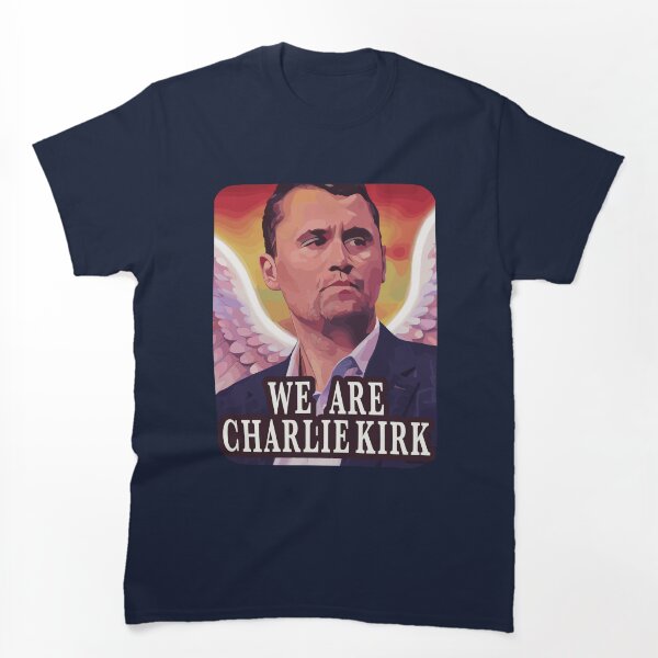 Aperçu de l'œuvre Nous sommes Charlie Kirk créée et vendue par PerkyParakeet.