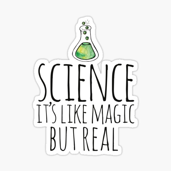 Item preview, LA CIENCIA es como magia pero real designed and sold by FrictionMaxxing.